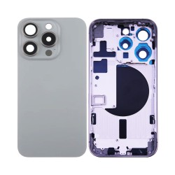 Back Cover+Frame Apple iPhone 15 Pro Natural Titanium Back Cover+Frame Apple iPhone 15 Pro Natural Titanium